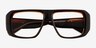 Risk Black Tortoise AcetateEyeglass Frames from EyeBuyDirect, Closed View