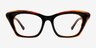 Havoc Black Tortoise AcetateEyeglass Frames from EyeBuyDirect, Front View