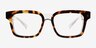 Mayhem Clear Tortoise AcetateEyeglass Frames from EyeBuyDirect, Front View