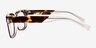Mayhem Clear Tortoise AcetateEyeglass Frames from EyeBuyDirect, Side View