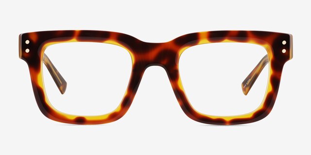 Jam Clear Tortoise AcetateEyeglass Frames from EyeBuyDirect, Front View
