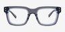 Jam Clear Gray AcetateEyeglass Frames from EyeBuyDirect, Front View