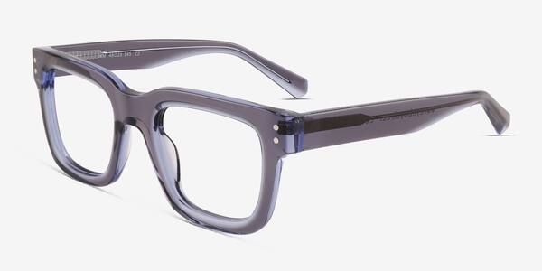 Clear Gray Jam -  Acetate Eyeglasses