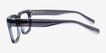 Jam Clear Gray AcetateEyeglass Frames from EyeBuyDirect, Side View