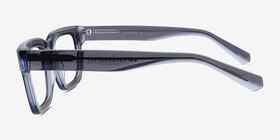 Jam Clear Gray Acetate Eyeglass Frames from EyeBuyDirect, Side View