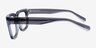 Jam Clear Gray AcetateEyeglass Frames from EyeBuyDirect, Side View