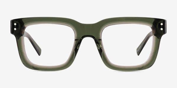 Jam Clear Green Acetate Eyeglass Frames