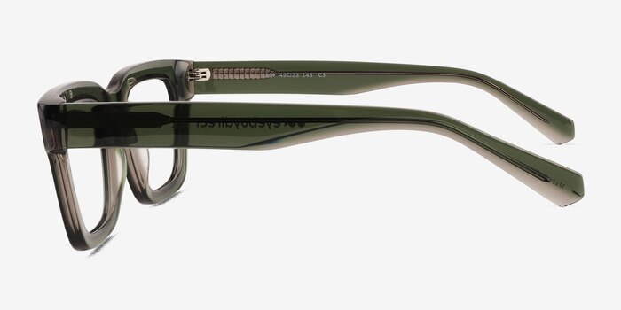 Jam Clear Green Acetate Eyeglass Frames from EyeBuyDirect