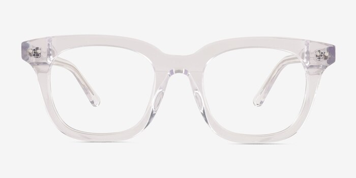 Romy Clear Acetate Eyeglass Frames from EyeBuyDirect