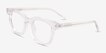 Romy Clear AcetateEyeglass Frames from EyeBuyDirect, Angle View