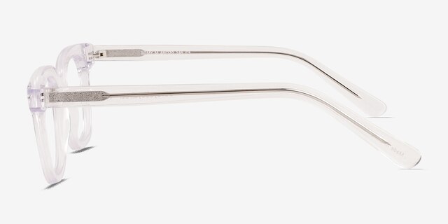 Romy Clear AcetateEyeglass Frames from EyeBuyDirect, Side View