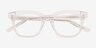 Romy Clear AcetateEyeglass Frames from EyeBuyDirect, Closed View