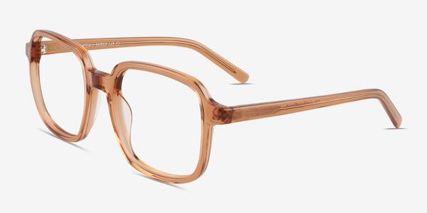 Clear Brown Gaston -  Acetate Eyeglasses
