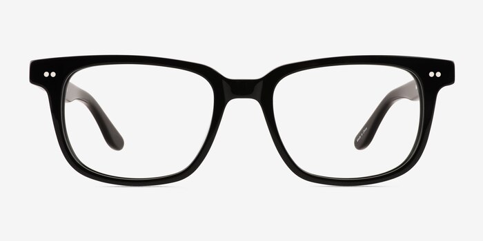 Pacific Black Acetate Eyeglass Frames from EyeBuyDirect