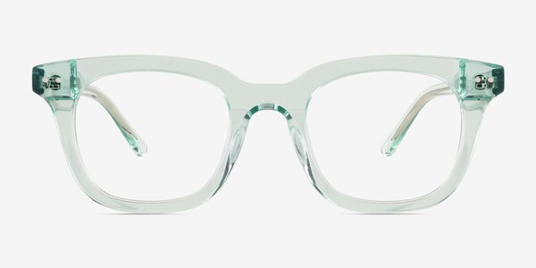 Romy Clear Green Acetate Eyeglass Frames