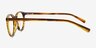 Lit Tortoise AcetateEyeglass Frames from EyeBuyDirect, Side View