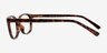 Ferb Tortoise PlasticEyeglass Frames from EyeBuyDirect, Side View