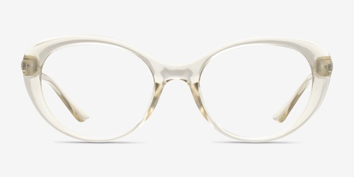 Sunburst Clear Yellow Plastic Eyeglass Frames from EyeBuyDirect