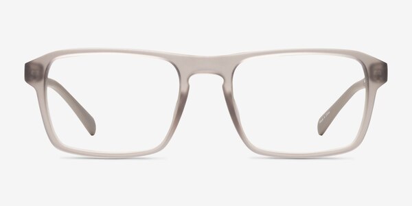 Stormwind Clear Gray Plastic Eyeglass Frames