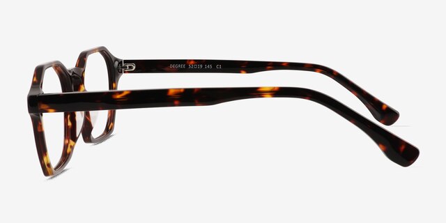 Degree Tortoise AcetateEyeglass Frames from EyeBuyDirect, Side View