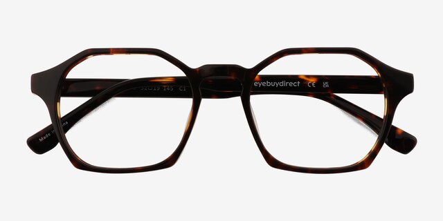 Degree Tortoise AcetateEyeglass Frames from EyeBuyDirect, Closed View