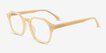 Degree Butter Yellow AcetateEyeglass Frames from EyeBuyDirect, Angle View