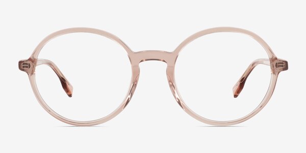 Amaranth Clear Brown Acetate Eyeglass Frames