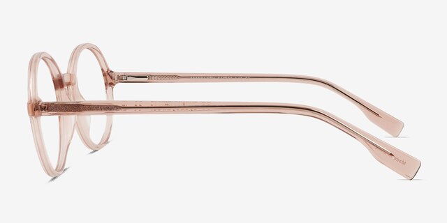 Amaranth Brown AcetateEyeglass Frames from EyeBuyDirect, Side View