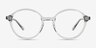 Jamison Clear PlasticEyeglass Frames from EyeBuyDirect, Front View