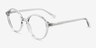 Jamison Clear PlasticEyeglass Frames from EyeBuyDirect, Angle View