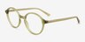 Jamison Matte Clear Green PlasticEyeglass Frames from EyeBuyDirect, Angle View