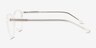 Sloane Clear PlasticEyeglass Frames from EyeBuyDirect, Side View