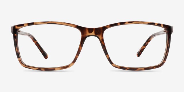 Sterling Tortoise PlasticEyeglass Frames from EyeBuyDirect, Front View