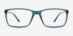 Sterling Shiny Clear Green PlasticEyeglass Frames from EyeBuyDirect, Front View