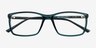 Sterling Shiny Clear Green PlasticEyeglass Frames from EyeBuyDirect, Closed View