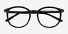 Adler Shiny Black PlasticEyeglass Frames from EyeBuyDirect, Closed View
