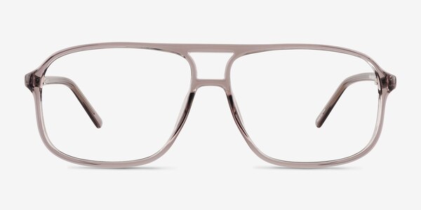 Baylor Clear Gray Plastic Eyeglass Frames