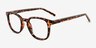 Tegan Tortoise PlasticEyeglass Frames from EyeBuyDirect, Angle View