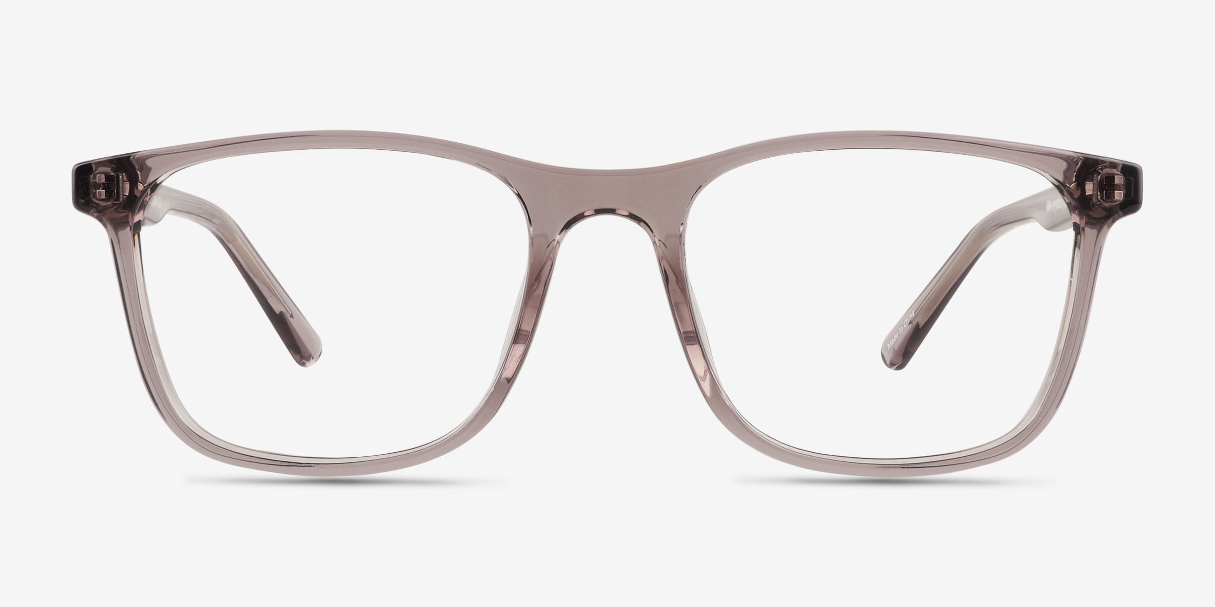 Thayer Square Clear Gray Full Rim Eyeglasses | Eyebuydirect