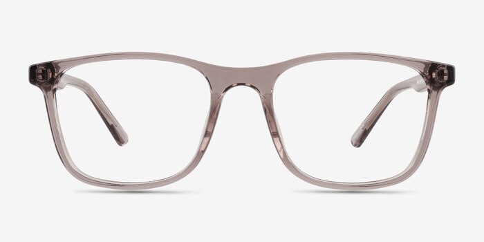 Thayer Clear Gray Plastic Eyeglass Frames from EyeBuyDirect