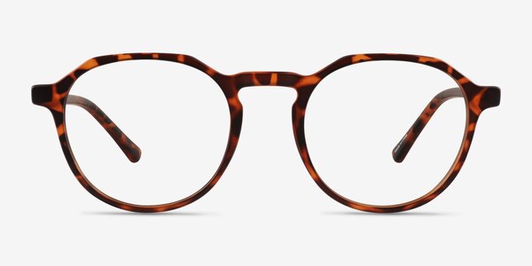 Monti Matte Tortoise Plastic Eyeglass Frames