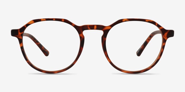 Monti Matte Tortoise Plastic Eyeglass Frames from EyeBuyDirect