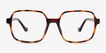 Lior Tortoise PlasticEyeglass Frames from EyeBuyDirect, Front View