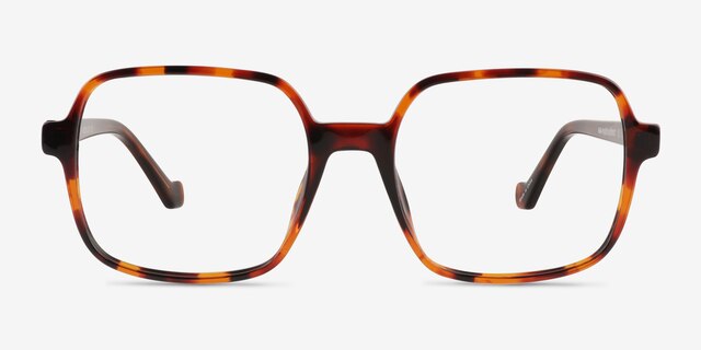 Lior Tortoise PlasticEyeglass Frames from EyeBuyDirect, Front View