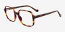Lior Tortoise PlasticEyeglass Frames from EyeBuyDirect, Angle View