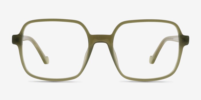 Lior Clear Green  Plastic Eyeglass Frames from EyeBuyDirect