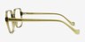 Lior Clear Green PlasticEyeglass Frames from EyeBuyDirect, Side View