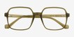 Lior Clear Green PlasticEyeglass Frames from EyeBuyDirect, Closed View