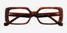 Tully Tortoise PlasticEyeglass Frames from EyeBuyDirect, Closed View