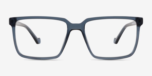 Seraph Clear Blue Plastic Eyeglass Frames